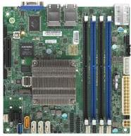SUPERMICRO A2SDi-4C-HLN4F - Motherboard - Mini-ITX - Intel Atom C3558 - USB 3.0 - 4 x Gigabit LAN - Onboard-Grafik SUPERMICRO A2SDi-4C-HLN4F - Motherboard - Mini-ITX - Intel Atom C3558 - USB 3.0 - 4 x Gigabit LAN - Onboard-Grafik von Supermicro