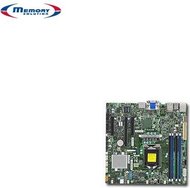 SUPERMICRO X11SSZ-QF - Motherboard - Onboard-Grafik - HD Audio (8-Kanal) von Supermicro