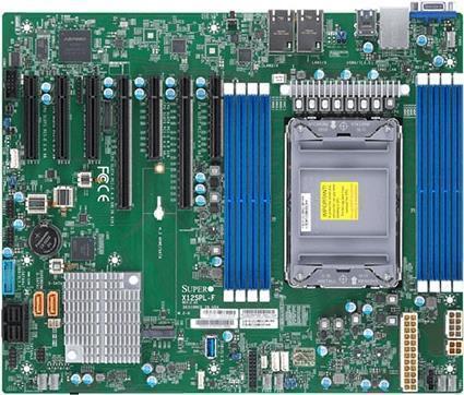 SUPERMICRO X12SPL-F - Motherboard - ATX - LGA4189-Sockel - C621A Chipsatz - USB 3.2 Gen 1 - 2 x Gigabit LAN - Onboard-Grafik von Supermicro