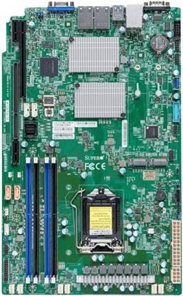SUPERMICRO X12STW-TF - Motherboard - LGA1200-Sockel - C256 Chipsatz - USB 3.2 Gen 1, USB 3.2 Gen 2 - 2 x 10 Gigabit LAN - Onboard-Grafik - für SCLA15TQC 563W, UP SuperServer 510T-WTR von Supermicro