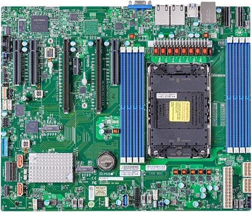 Super Micro SUPERMICRO X13SEI-F - Motherboard - ATX - LGA4677 Socket-E - Intel C741 Chipsatz - USB 3,2 Gen 1 - 2 x Gigabit LAN - Onboard-Grafik (MBD-X13SEI-F-B) von Supermicro