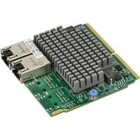 Super Micro Supermicro Add-on Card AOC-MTG-I2TM - Netzwerkadapter - 10Gb Ethernet x 2 (AOC-MTG-I2TM-O) von Supermicro