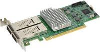 Super Micro Supermicro Add-on Card AOC-S100G-M2C - Netzwerkadapter - PCIe 3.0 x16 Low-Profile - 100 Gigabit QSFP28 x 2 (AOC-S100G-M2C-O) von Supermicro