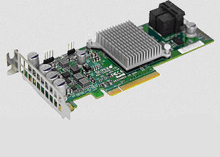 Super Micro Supermicro Add-on Card - Speichercontroller (RAID) - 8 Sender/Kanal - SATA 6Gb/s / SAS 12Gb/s Low Profile - 1,2GBps - RAID 0, 1, 1E - PCIe 3.0 - für SuperServer 6017R-NTF (AOC-S3008L-L8i) von Supermicro