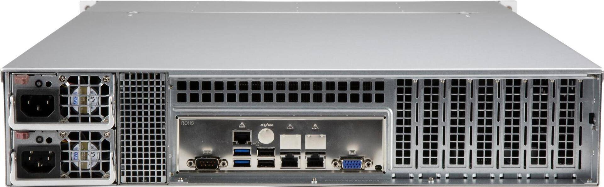Super Micro Supermicro CSE LA26E1C4-R609LP - Rack-Montage - 2U - enhanced E-ATX - SATA/SAS/NVMe 650 Watt - Schwarz - OEM (CSE-LA26E1C4-R609LP) von Supermicro