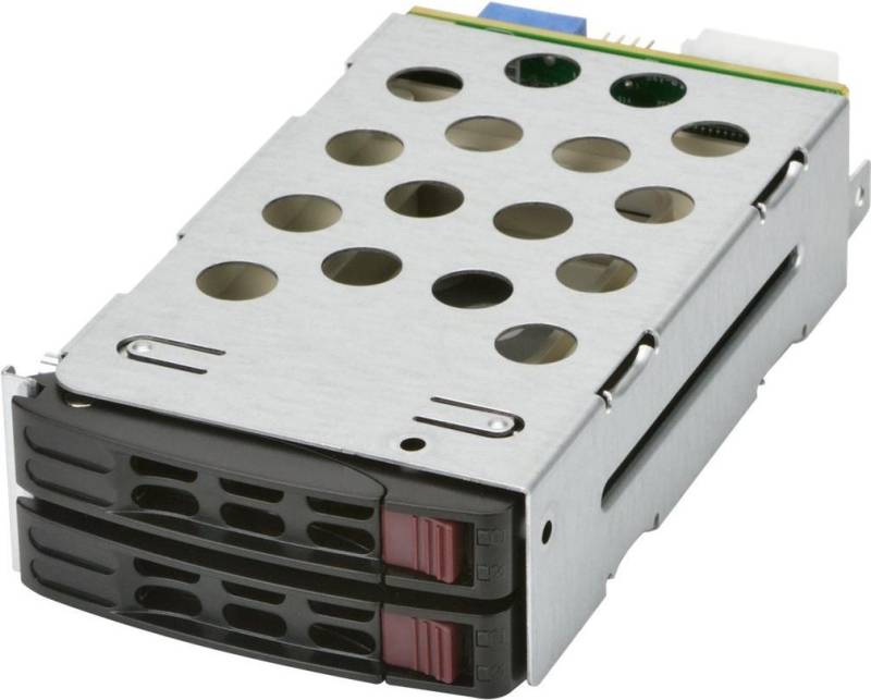Super Micro Supermicro - Gehäuse für Speicherlaufwerke - 2.5 (6,4 cm) - Schwarz (MCP-220-82616-0N) von Supermicro