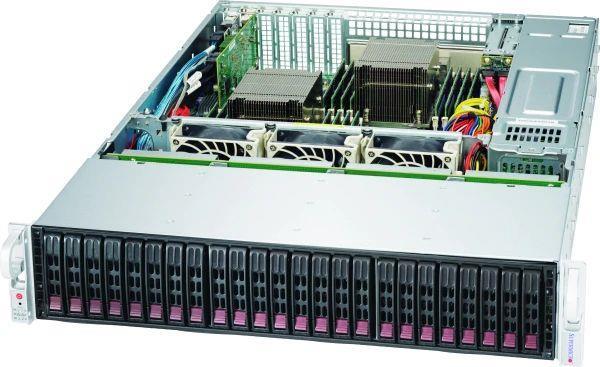 Super Micro Supermicro SC216 BAC4-R1K23LPB - Rack-Montage - 2U - verbessertes, erweitertes ATX - SATA/SAS - Hot-Swap 1200 Watt - Schwarz (CSE-216BAC4-R1K23LPB) von Supermicro