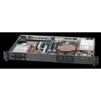 Super Micro Supermicro SC510 T-203B - Rack - einbaufähig - 1U - Mikro-ATX - SATA/SAS - Hot-Swap 200 Watt - Schwarz (CSE-510T-203B) von Supermicro