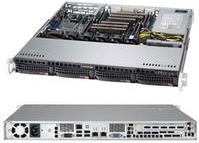 Super Micro Supermicro SC813M F2TQC-505CB - Rack - einbaufähig - 1U - ATX - SATA/SAS - Hot-Swap 500 Watt - Schwarz (CSE-813MF2TQC-505CB) von Supermicro
