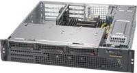 Super Micro Supermicro SC825M BTQC-R802WB - Rack - einbaufähig - 2U - verbessertes, erweitertes ATX - SATA/SAS - Hot-Swap 800 Watt - Schwarz (CSE-825MBTQC-R802WB) von Supermicro