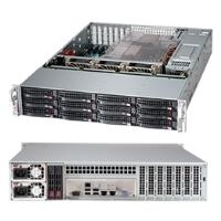 Super Micro Supermicro SC826 BAC4-R920LPB - Rack - einbaufähig - 2U - verbessertes, erweitertes ATX - SATA/SAS - Hot-Swap 920 Watt - Schwarz (CSE-826BAC4-R920LPB) von Supermicro