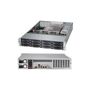 Super Micro Supermicro SC826 BE1C4-R1K23LPB - Rack - einbaufähig - 2U - verbessertes, erweitertes ATX - SATA/SAS - Hot-Swap 1200 Watt - Schwarz (CSE-826BE1C4-R1K23LPB) von Supermicro