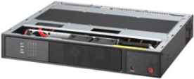 Super Micro Supermicro SuperServer E300-9A-4CN8 - Server - Mini-1U - 1-Weg - 1 x Atom C3558 / 2,2 GHz - RAM 0GB - keine HDD - AST2400 - GigE - kein Betriebssystem - Monitor: keiner - Schwarz (SYS-E300-9A-4CN8) von Supermicro