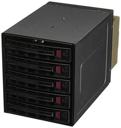 Supermicro CSE-M35TQ - Gehäuse für Speicherlaufwerke - 3.5", CSE-M35TQB von Supermicro