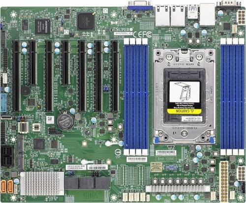 Supermicro MBD-H12SSL-C-O Mainboard Sockel (PC) AMD SP3 Formfaktor (Details) ATX von Supermicro