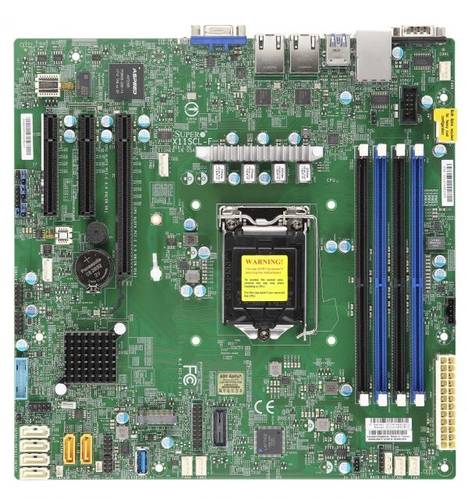 Supermicro MBD-X11SCL-F-O Mainboard Sockel (PC) Intel® 1151 Mainboard-Chipsatz Intel® C242 von Supermicro