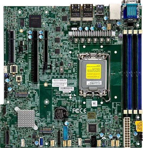 Supermicro Mainboard X13SCH-LN4F micro-ATX Sockel 1700 DDR5-only Single Supermicro Mainboard X13SCH-LN4F micro-ATX Sockel 1700 DDR5-only Single von Supermicro