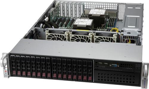 Supermicro Mainstream SuperServer 220P-C9R - Server - Rack-Montage - 2U - zweiweg - keine CPU - RAM 0 GB - SAS - Hot-Swap 6.4 cm (2.5) Schacht/Schächte - keine HDD - AST2600 - GigE - kein Betriebssystem - Monitor: keiner - Schwarz von Supermicro