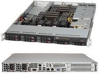 Supermicro SC113 AC2-R706WB2 - Rack - einbaufähig - 1U - Erweitertes ATX - SATA/SAS/PCI Express - Hot-Swap 750 Watt - Schwarz von Supermicro