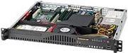 Supermicro SC512 203B - Rack - einbaufähig - 1U - ATX 200 Watt - Schwarz - USB (CSE-512-203B) von Supermicro