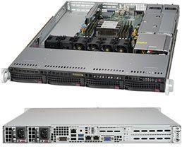 Supermicro SC815 TQC-R504WB2 - Rack - einbaufähig - 1U - Erweitertes ATX - SATA/SAS - Hot-Swap 500 Watt - Schwarz (CSE-815TQC-R504WB2) von Supermicro