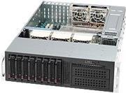 Supermicro SC835 TQ-R921B - Rack-Montage - 3U - Erweitertes ATX - SATA/SAS - Hot-Swap 920 Watt - Schwarz von Supermicro