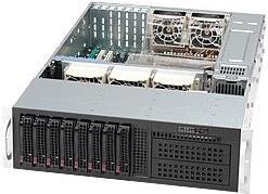 Supermicro SC835 TQC-R1K03B - Rack-Montage - 3U - Erweitertes ATX - SATA/SAS - Hot-Swap - Schwarz von Supermicro