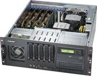 Supermicro SC842 XTQ-R606B - Rack - einbaufähig - 4U - Erweitertes ATX - SATA/SAS - Hot-Swap 600 Watt - Schwarz - USB/seriell Supermicro SC842 XTQ-R606B - Rack - einbaufähig - 4U - Erweitertes ATX - SATA/SAS - Hot-Swap 600 Watt - Schwarz - USB/seriell von Supermicro