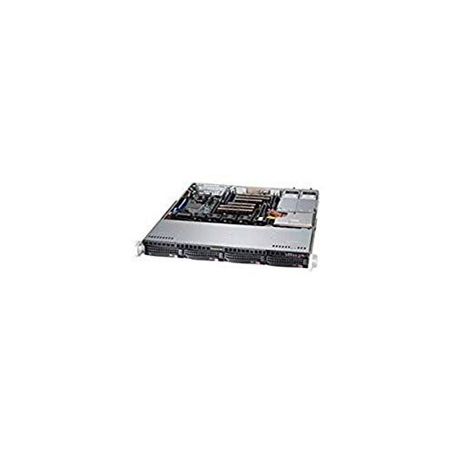 Supermicro SuperChassis 813MFTQ-R606CB Gepäckträger 600 W, Schwarz, Grau von Supermicro