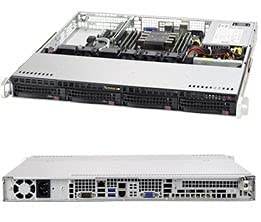 Supermicro SuperServer 5019P-M Intel® C621 LGA 3647 Rack (1 U) Schwarz – Barebone Server (Intel® C621, LGA 3647, Intel® Xeon®, DDR4-SDRAM, 768 GB, 192 GB) von Supermicro