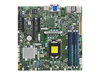 Supermicro X11SSZ-F Server Mainboard (Intel LGA 1151 (Sockel H4), E3-1200, 8GT/s, 80W, 14nm) von Supermicro