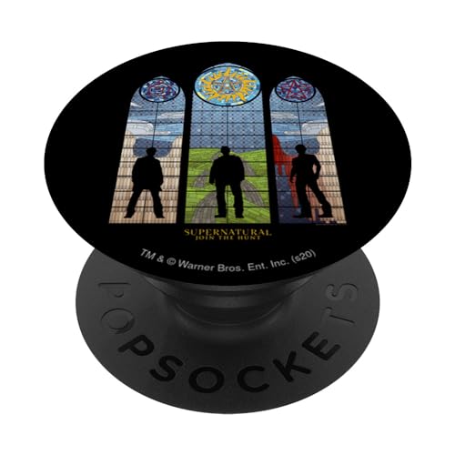 Supernatural Stained Glass PopSockets Klebender PopGrip von Supernatural
