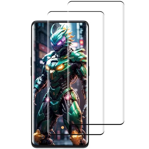 Supershieldz Panzer Schutz Glas für OPPO Find x5 Pro 5G, 3D-Vollständige Schutzfolie, Anti-Kratzen Panzerfolie, Displayschutz für OPPO Find x5 Pro, 9H Härte, Anti-Bläschen, HD Klar - 2 Stück von Supershieldz