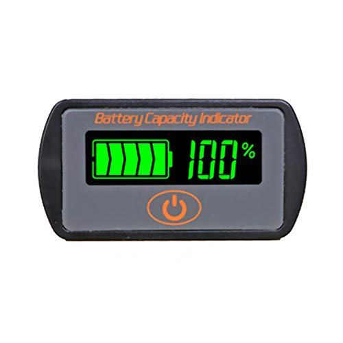 Supertool LCD Batterieladegerät Voltmeter mit Batterieleistungsanzeige Touch-Typ Dual Touch Anzeige Batteriestatus für Auto (19.2-22.2V Lithiumbatterie) von Supertool