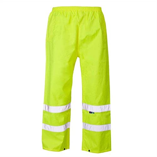 SuperTouch 18555 Knie Band Hi Vis Hose, XXL, gelb von Supertouch