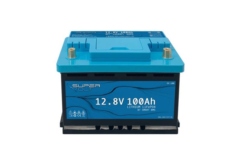 Supervolt Supervolt LiFePO4 100Ah 12.8V mit Bluetooth BMS Batterie von Supervolt