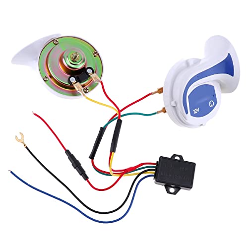 12V 150dB Laute Klassische schneckenförmige Hupe Auto Auto Lautsprecher Ton Sirene for Fahrzeug Boot Motor Motorrad Van Truck 12V 150dB Laute Klassische schneckenförmige Hupe Auto Auto Lautsprecher Ton Sirene for Fahrzeug Boot Motor Motorrad Van Truck von Supkancl