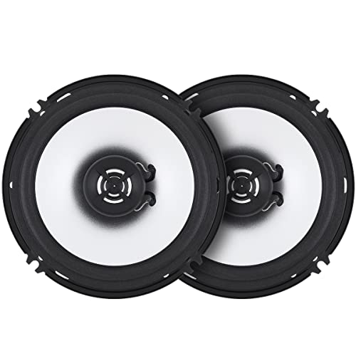 2 Stück Auto-Koaxiallautsprecher 4 Ohm 6,5 Zoll 100 W High Mid Bass Ultradünner modifizierter Auto-Audio-Lautsprecher Zerstörungsfreie Installation 2 Stück Auto-Koaxiallautsprecher 4 Ohm 6,5 Zoll 100 W High Mid Bass Ultradünner modifizierter Auto-Audio-Lautsprecher Zerstörungsfreie Installation von Supkancl
