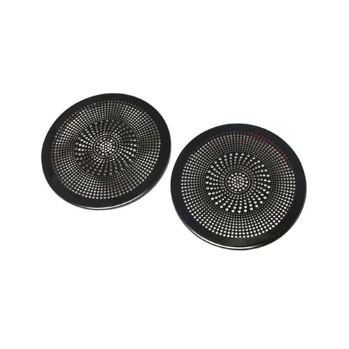 2 Stück Autolautsprecher Grill Mesh Cover Sound Zierrahmen for Modell 3 2021(Rear Door) von Supkancl