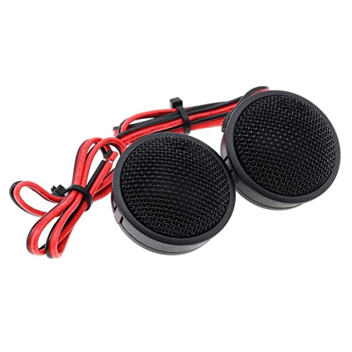 Supkancl 2 Stück Auto-Dome-Hochtöner-Lautsprecher 4 Ohm Universal-80-W-Automobillautsprecher High-Pitched-Modifikation zerstörungsfreier Sound Car Audio Supkancl 2 Stück Auto-Dome-Hochtöner-Lautsprecher 4 Ohm Universal-80-W-Automobillautsprecher High-Pitched-Modifikation zerstörungsfreier Sound Car Audio von Supkancl