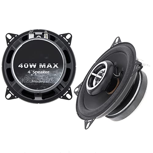 Supkancl 2 Stück Universal-Auto-Koaxiallautsprecher 4 Zoll 40 W hoher mittlerer Bass ultradünner Auto-Audio-Lautsprecher zerstörungsfreie Installation Supkancl 2 Stück Universal-Auto-Koaxiallautsprecher 4 Zoll 40 W hoher mittlerer Bass ultradünner Auto-Audio-Lautsprecher zerstörungsfreie Installation von Supkancl