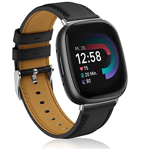 Supore Kompatibel mit Fitbit Versa 4/Versa 3 Armband, Weiches Leder Armband für Fitbit Versa 4/Fitbit Versa 3/Fitbit Sense/Fitbit Sense 2 Herren Damen Supore Kompatibel mit Fitbit Versa 4/Versa 3 Armband, Weiches Leder Armband für Fitbit Versa 4/Fitbit Versa 3/Fitbit Sense/Fitbit Sense 2 Herren Damen von Supore