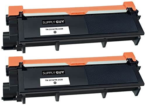 Supply Guy 2 Toner kompatibel mit Brother TN-2320 für HL-L2300D HL-L2340DW HL-L2360DN HL-L2365DW DCP-L2500D DCP-L2520DW DCP-L2540DN DCP-L2560DW MFC-L2700DN MFC-L2700DW MFC-L2720DW MFC-L2740DW von Supply Guy