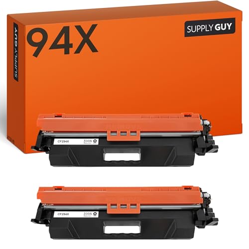 Supply Guy 94X Toner Kompatibel mit HP CF294X für HP Laserjet Pro M118DW Laserjet Pro MFP M148FDW Laserjet Pro MFP M148DW Laserjet Pro MFP M118DW Schwarz 2 Toner M118 M148 M149 von Supply Guy