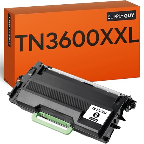 Supply Guy TN3600XXL TN 3600 XXL Toner kompatibel mit Brother TN-3600 XXL für Brother MFC-L5710DW MFC-L5710DN HL-L5210DN HL-L5210DW HL-L5215DN HL-L6210DW HL-L6415DN 2X Toner für Brother MFC-L6710DW von Supply Guy