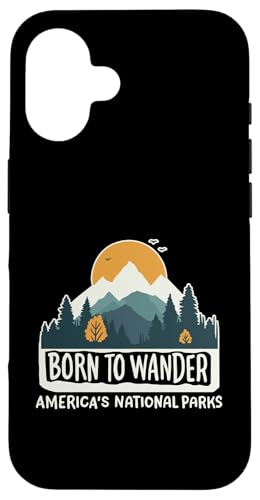 Geboren, um Amerikas Nationalparks zu erkunden, Wanderer und Camping-Liebhaber Hülle für iPhone 16 Geboren, um Amerikas Nationalparks zu erkunden, Wanderer und Camping-Liebhaber Hülle für iPhone 16 von Support USA National Parks Conservation Apparel
