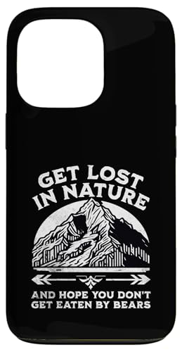 Get Lost In Nature Lustiger Mountain Camping Adventure Hiker Hülle für iPhone 13 Pro Get Lost In Nature Lustiger Mountain Camping Adventure Hiker Hülle für iPhone 13 Pro von Support USA National Parks Conservation Apparel