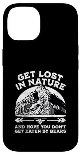 Get Lost In Nature Lustiger Mountain Camping Adventure Hiker Hülle für iPhone 14 Get Lost In Nature Lustiger Mountain Camping Adventure Hiker Hülle für iPhone 14 von Support USA National Parks Conservation Apparel