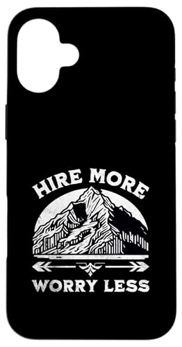 Hike More Lustiges Wandern Camping Outdoor Rucksackreisen Männer Frauen Hülle für iPhone 16 Plus Hike More Lustiges Wandern Camping Outdoor Rucksackreisen Männer Frauen Hülle für iPhone 16 Plus von Support USA National Parks Conservation Apparel