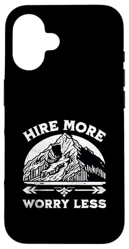 Hike More Lustiges Wandern Camping Outdoor Rucksackreisen Männer Frauen Hülle für iPhone 16 Hike More Lustiges Wandern Camping Outdoor Rucksackreisen Männer Frauen Hülle für iPhone 16 von Support USA National Parks Conservation Apparel